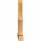 Ekena Millwork Richland Rough Sawn Timber Gable Bracket, Western Red Cedar, 60"W x 38"H x 4"D x 4"F, 15/12 Pitch GBW060X38X0404RIC00RWR - alternate 5